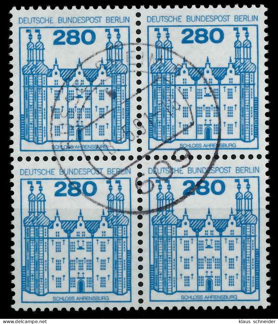 BERLIN DS BURGEN U. SCHLÖSSER Nr 676 Zentrisch Gestempelt VI X7806FA - Used Stamps