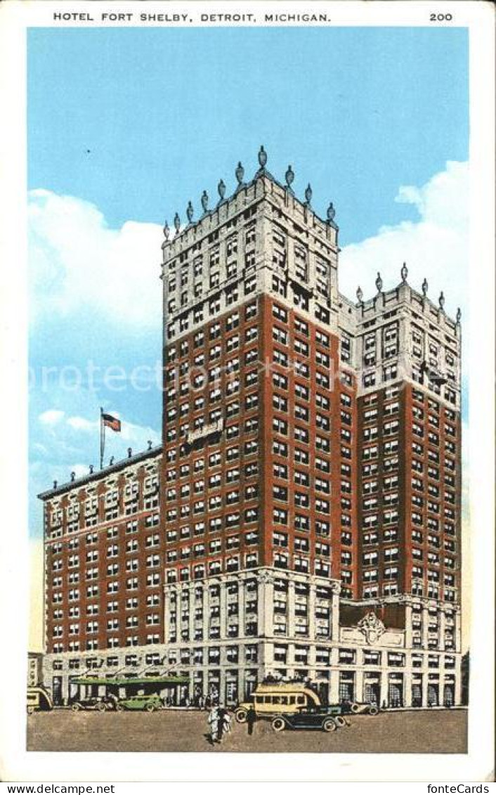 11690781 Detroit_Michigan Hotel Fort Shelby - Andere & Zonder Classificatie