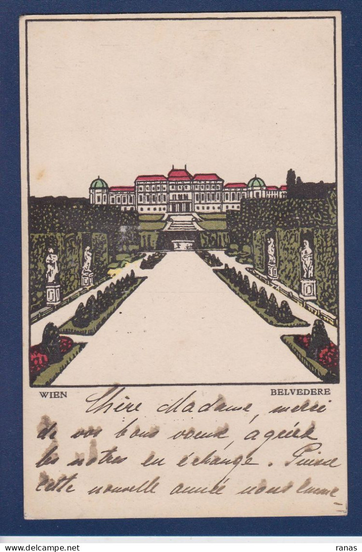 CPA Wiener Werkstaetten N° 136 écrite Voir Dos Urban Janke - Wiener Werkstaetten