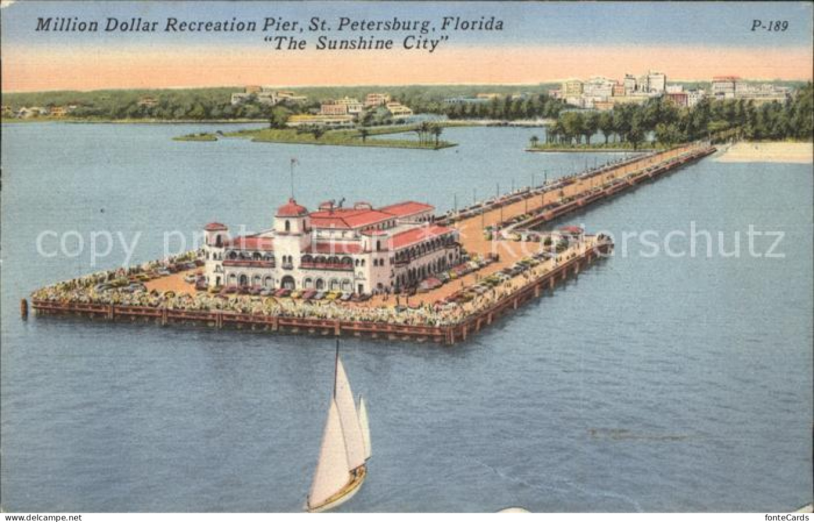 11690746 Saint_Petersburg_Florida Million Dollar Recreation Pier Aerial View - Other & Unclassified