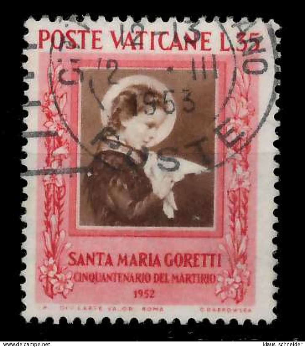 VATIKAN 1953 Nr 191 Gestempelt X7C4BEA - Used Stamps