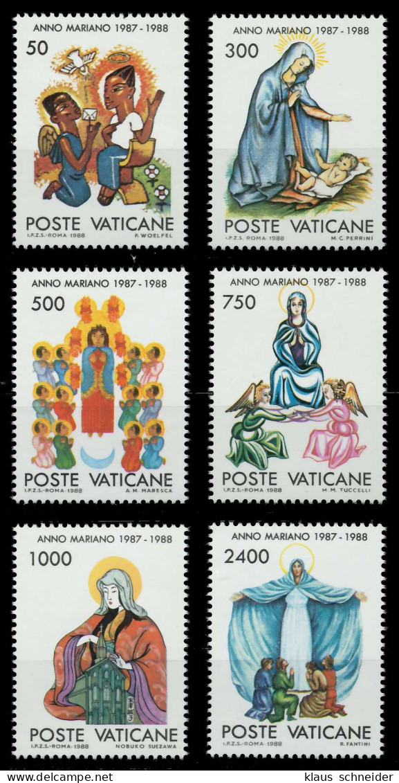 VATIKAN 1988 Nr 940-945 Postfrisch S0162CE - Unused Stamps