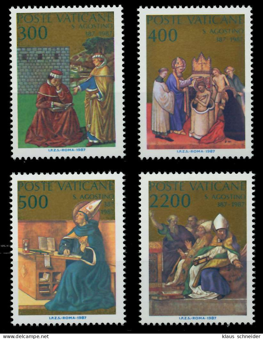 VATIKAN 1987 Nr 907-910 Postfrisch S01632E - Unused Stamps