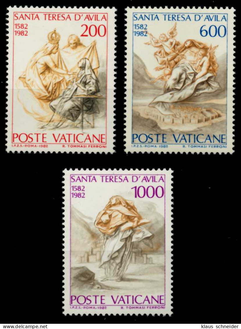 VATIKAN 1982 Nr 808-810 Postfrisch S01654E - Unused Stamps