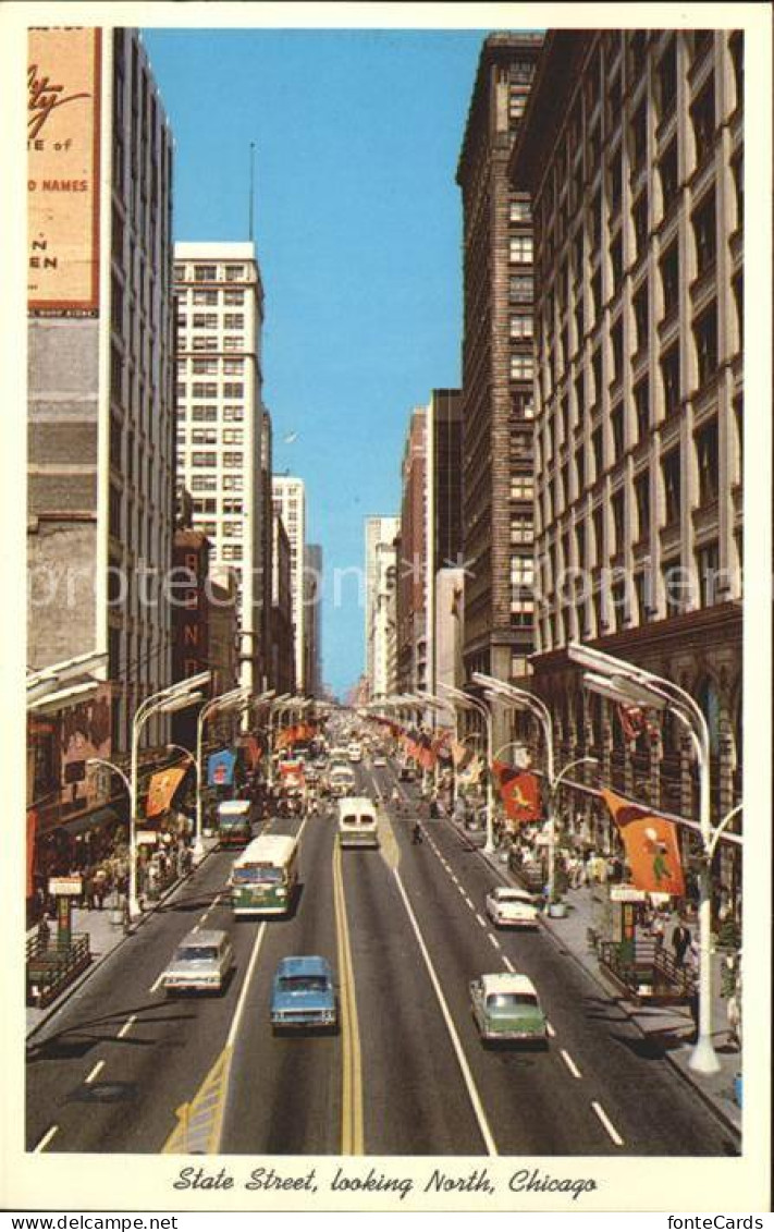 11690686 Chicago_Illinois State Street Looking North - Andere & Zonder Classificatie