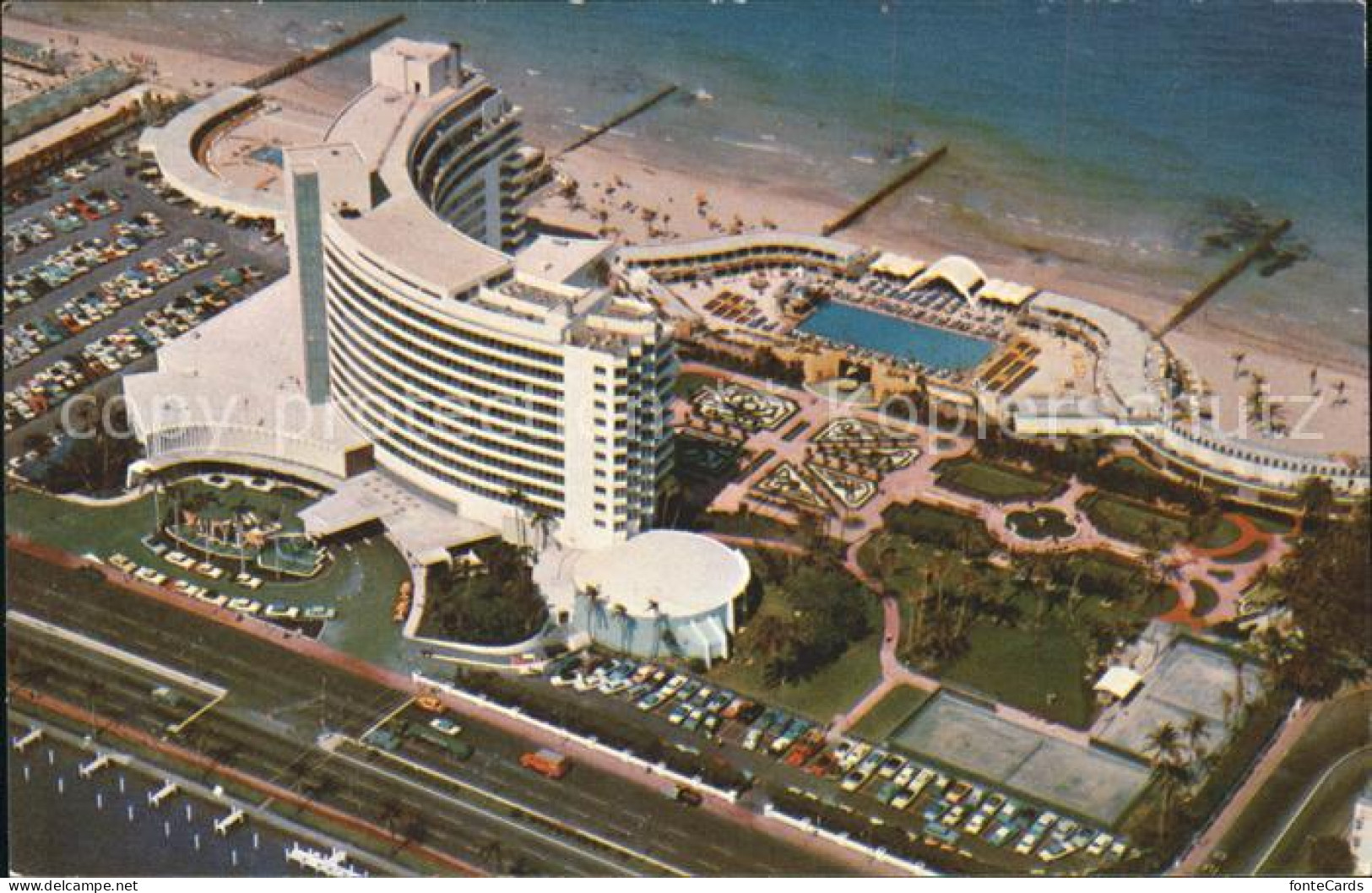 11690634 Miami_Beach Fontainebleau Hotel Aerial View - Sonstige & Ohne Zuordnung