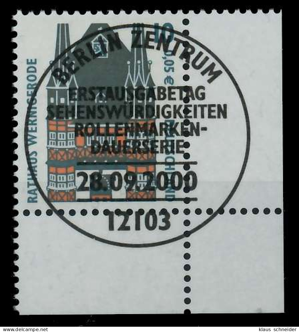 BRD BUND DS SEHENSWÜRDIGKEITEN Nr 2139 ESST ZEN X7CF496 - Used Stamps