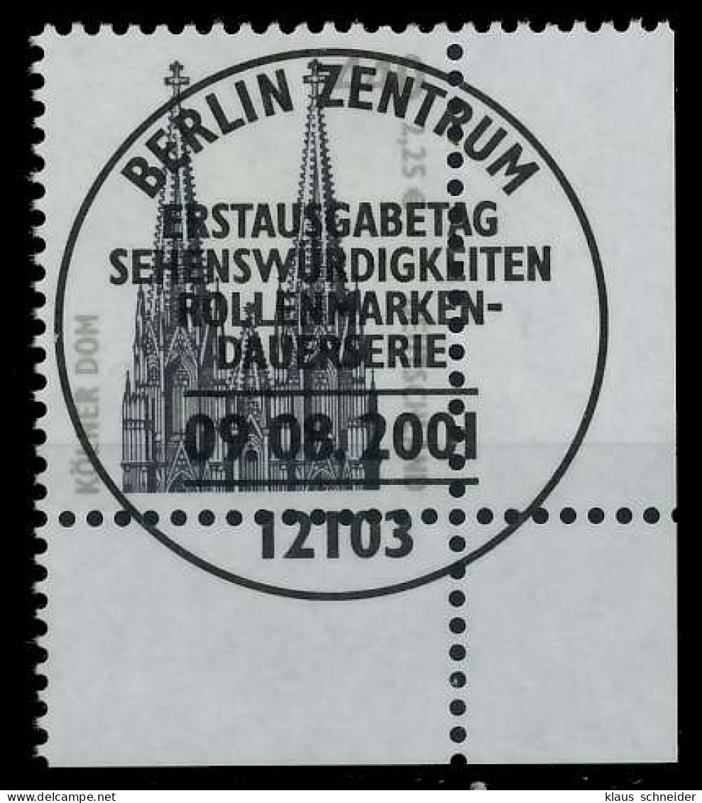 BRD DS SEHENSW Nr 2206 ESST Zentrisch Gestempelt ECKE-URE X7CF4AA - Used Stamps