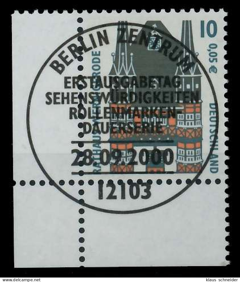 BRD DS SEHENSW Nr 2139 ESST Zentrisch Gestempelt ECKE-ULI X7CF4EA - Used Stamps