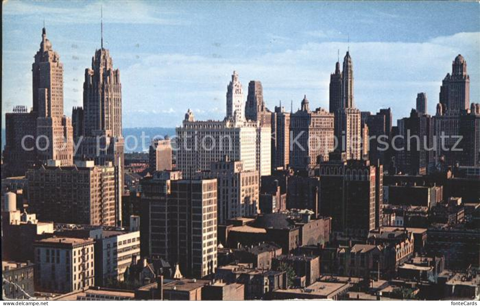 11690588 Chicago_Illinois Skyline Skyscraper Lake Michigan - Andere & Zonder Classificatie