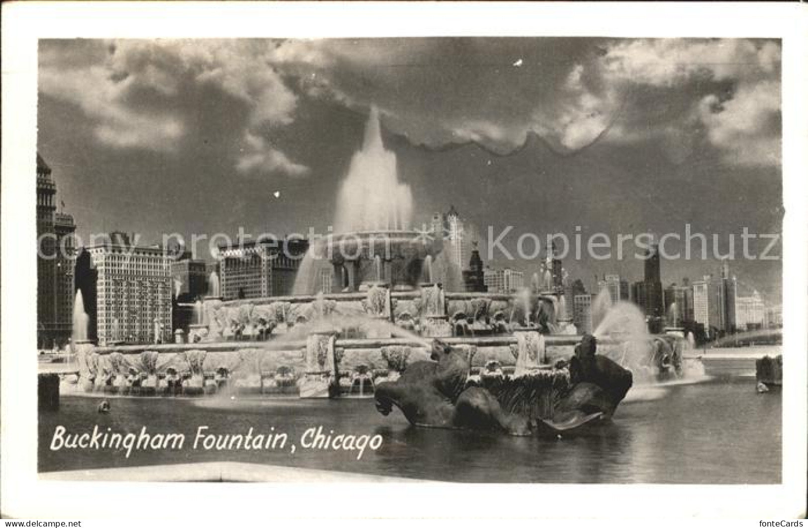 11690571 Chicago_Illinois Buckingham Fountain Wasserspiele - Andere & Zonder Classificatie