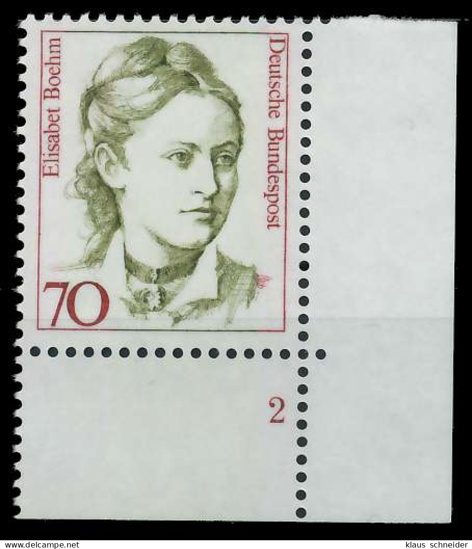 BRD DS FRAUEN Nr 1489 Postfrisch FORMNUMMER 2 X7D1492 - Neufs