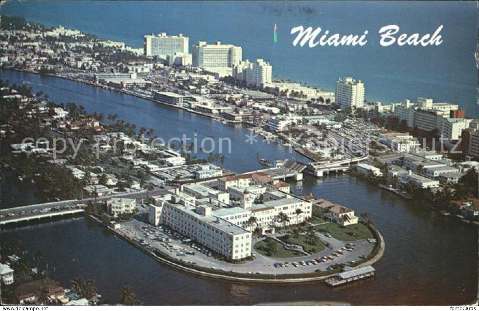 11690521 Miami_Beach Hotel Row St Francis Hospital Aerial View - Autres & Non Classés