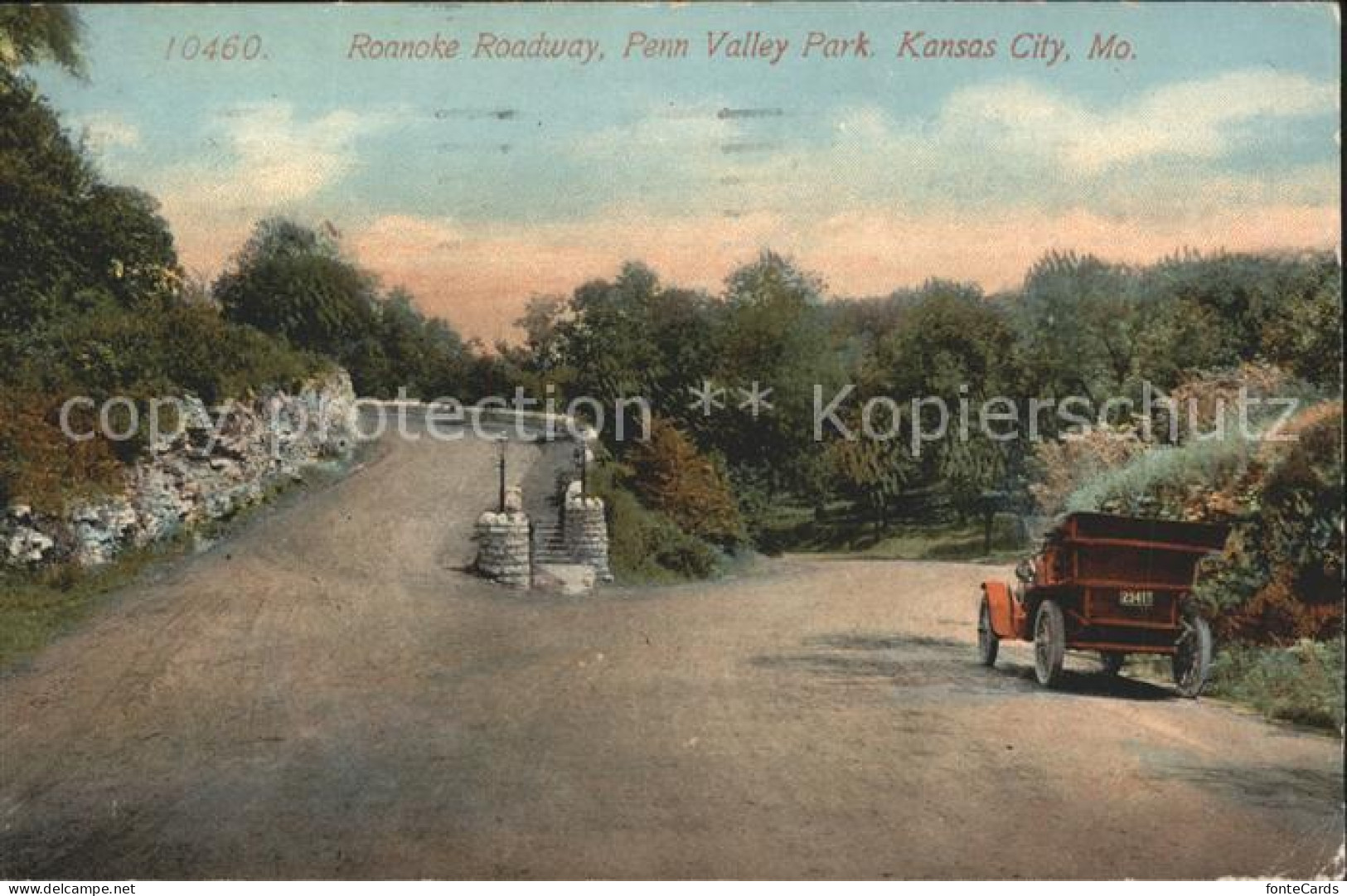 11690506 Kansas_City_Missouri Roanoke Roadway Penn Valley Park Automobile - Andere & Zonder Classificatie