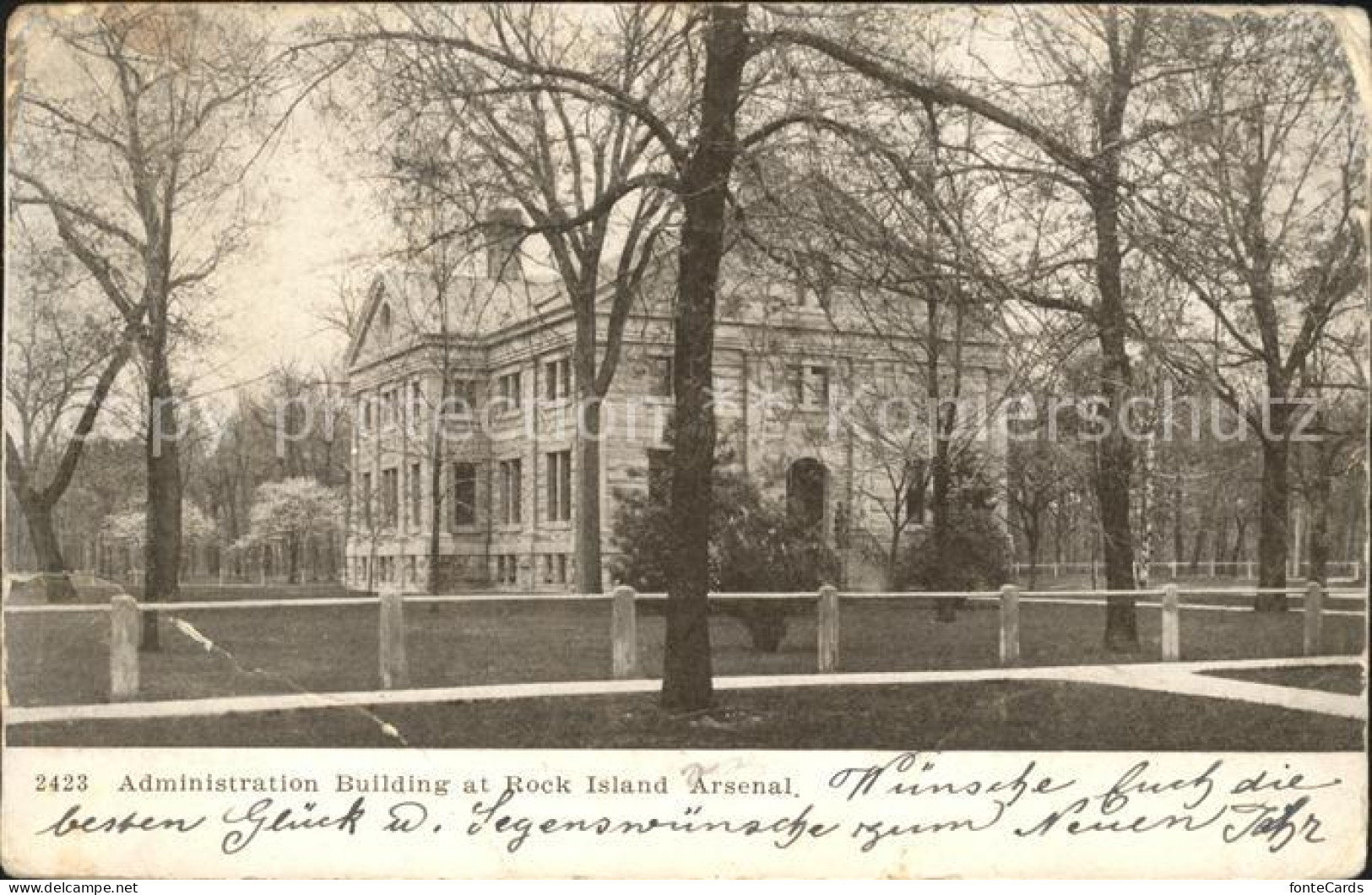 11690459 Rock_Island_Illinois Administration Building At Rock Island Arsenal - Other & Unclassified