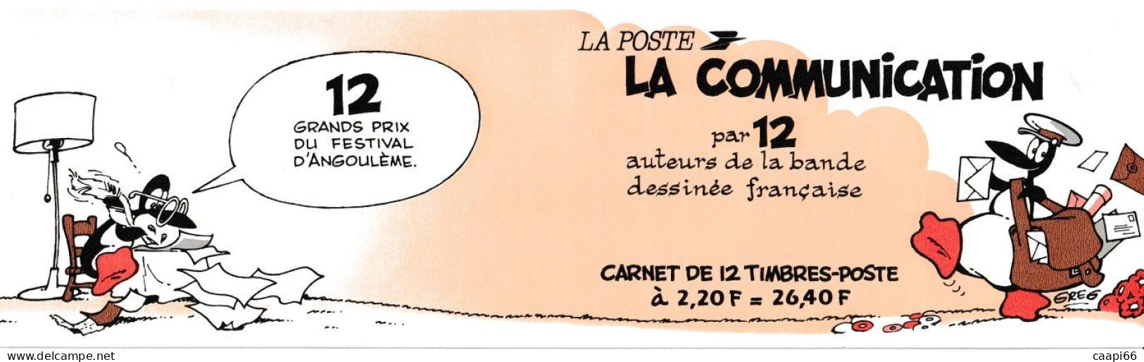 FRANCE-carnet-La-Communication-1988-neuf - Commémoratifs