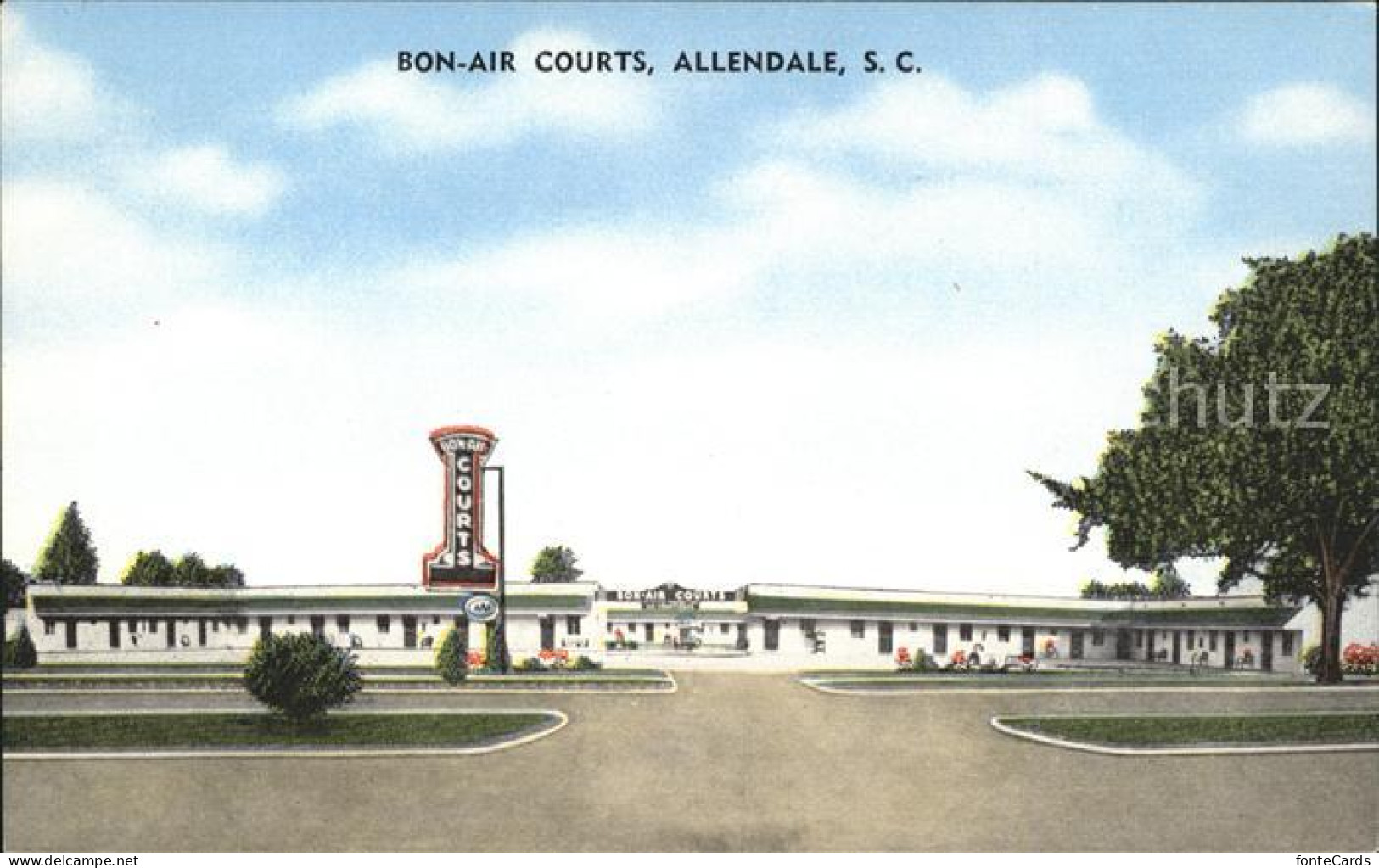 11690402 Allendale_South_Carolina Bon Air Courts Motel - Andere & Zonder Classificatie