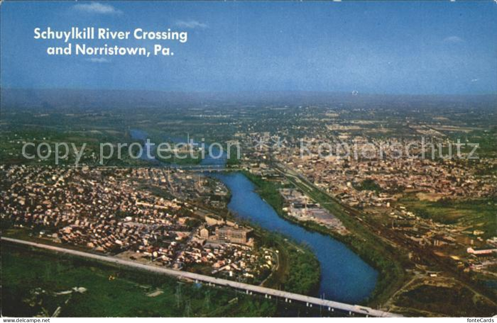 11690386 Norristown Pennsylvania Schuylkill River Crossing Pennsylvania Turnpike - Altri & Non Classificati