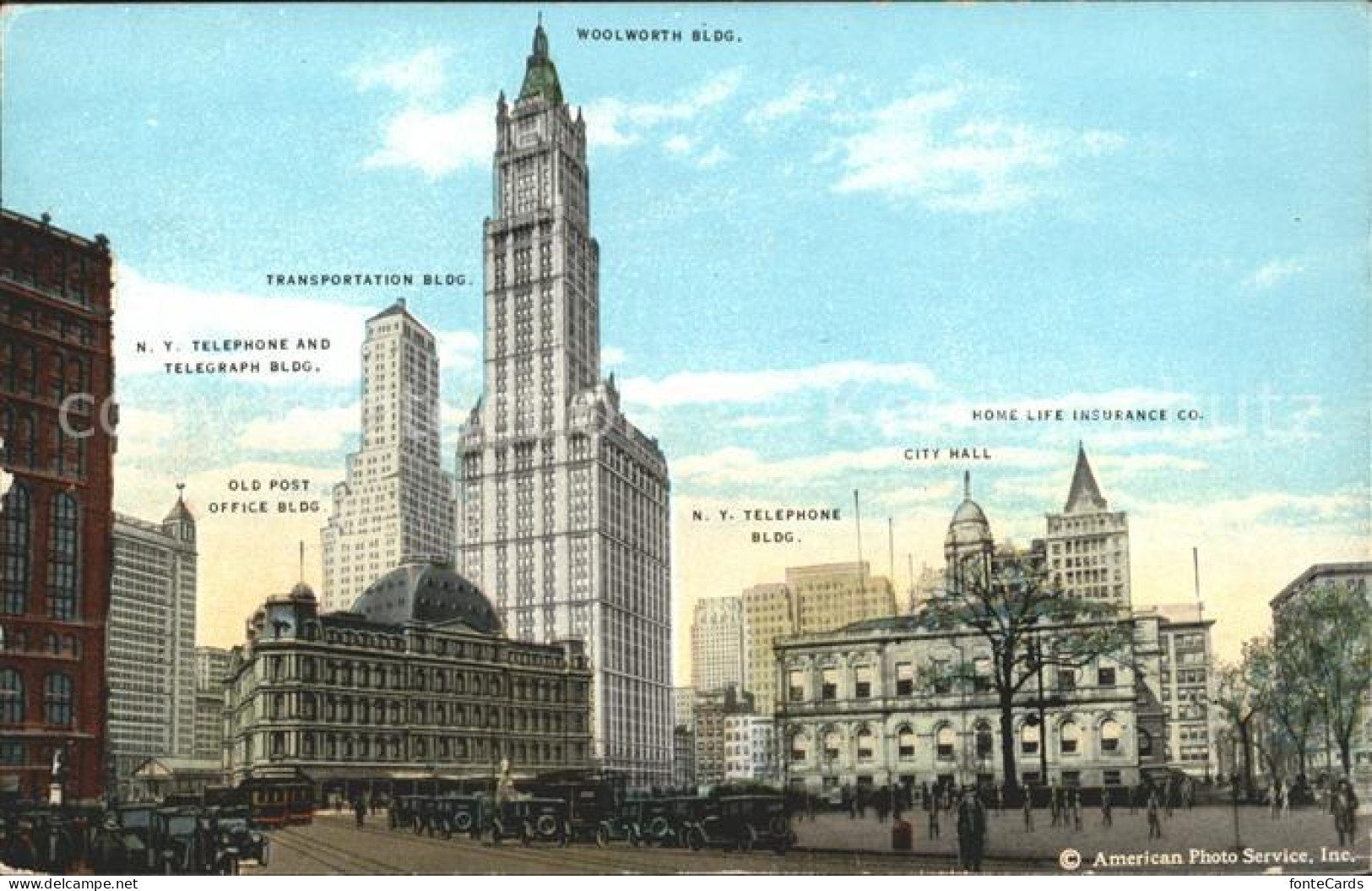 11690368 New_York_City Woolworth Building And Others - Autres & Non Classés