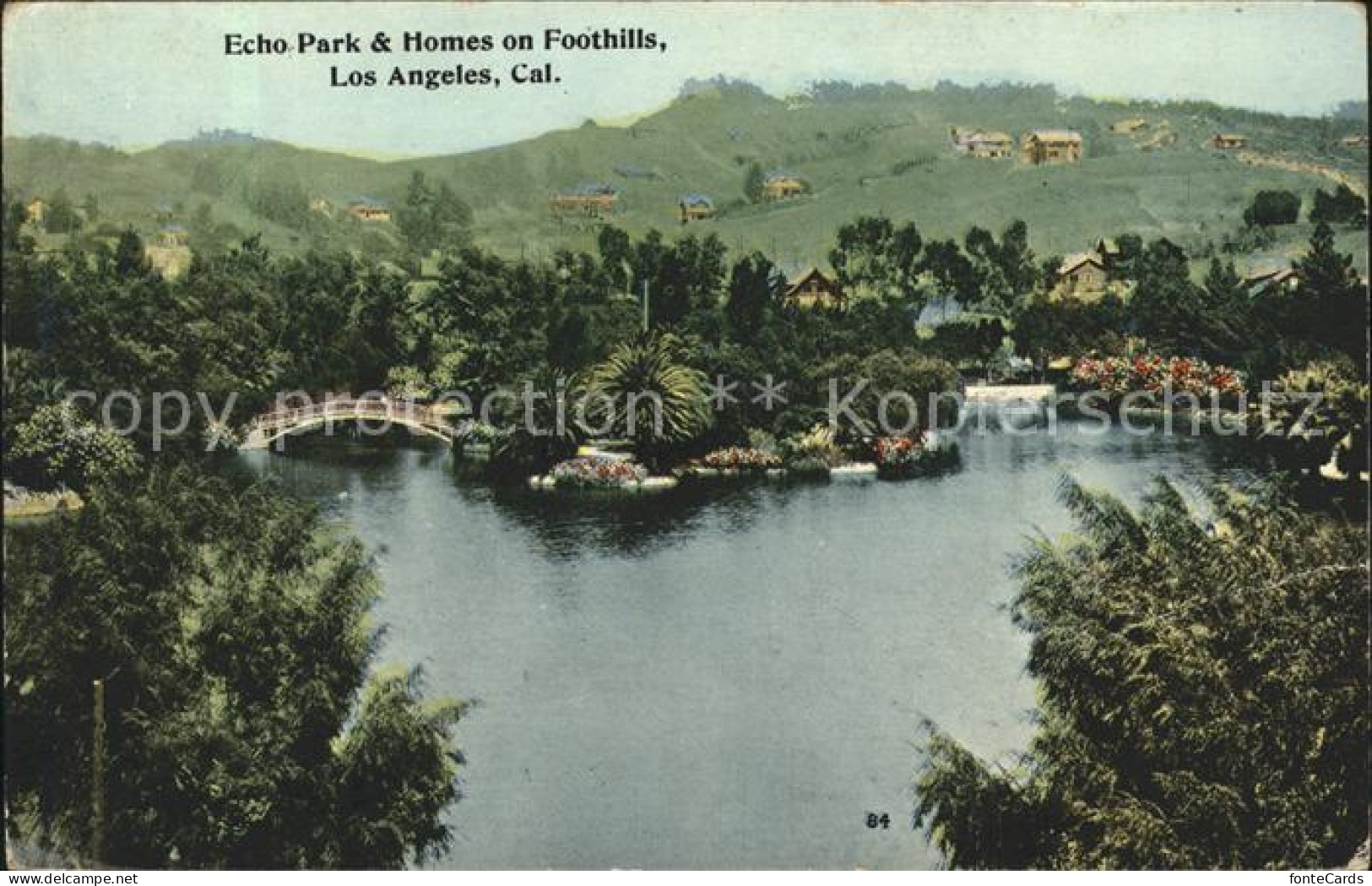 11690350 Los_Angeles_California Echo Park And Homes On Fotthills - Other & Unclassified