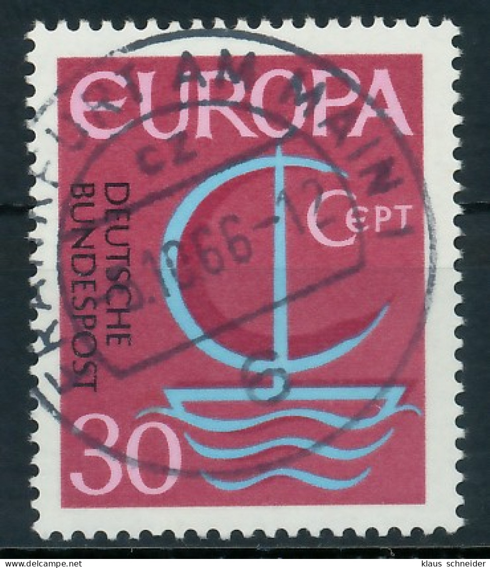 BRD BUND 1966 Nr 520 Zentrisch Gestempelt X7F8C16 - Used Stamps