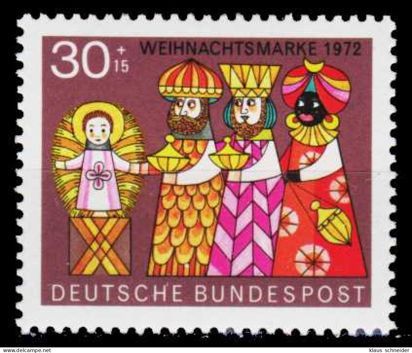 BRD 1972 Nr 749 Gestempelt S5E117E - Used Stamps