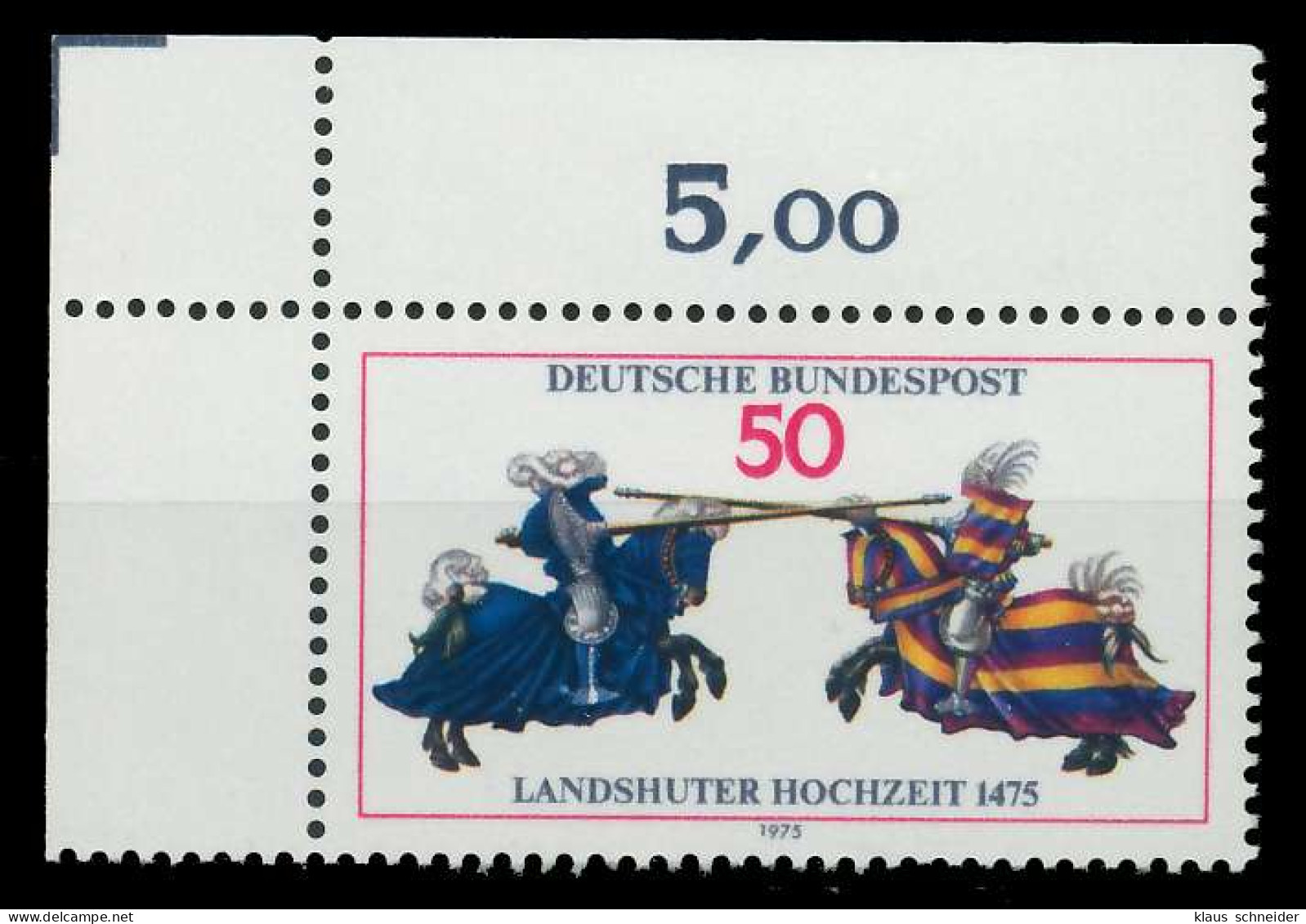 BRD 1975 Nr 844 Postfrisch ECKE-OLI X801912 - Unused Stamps