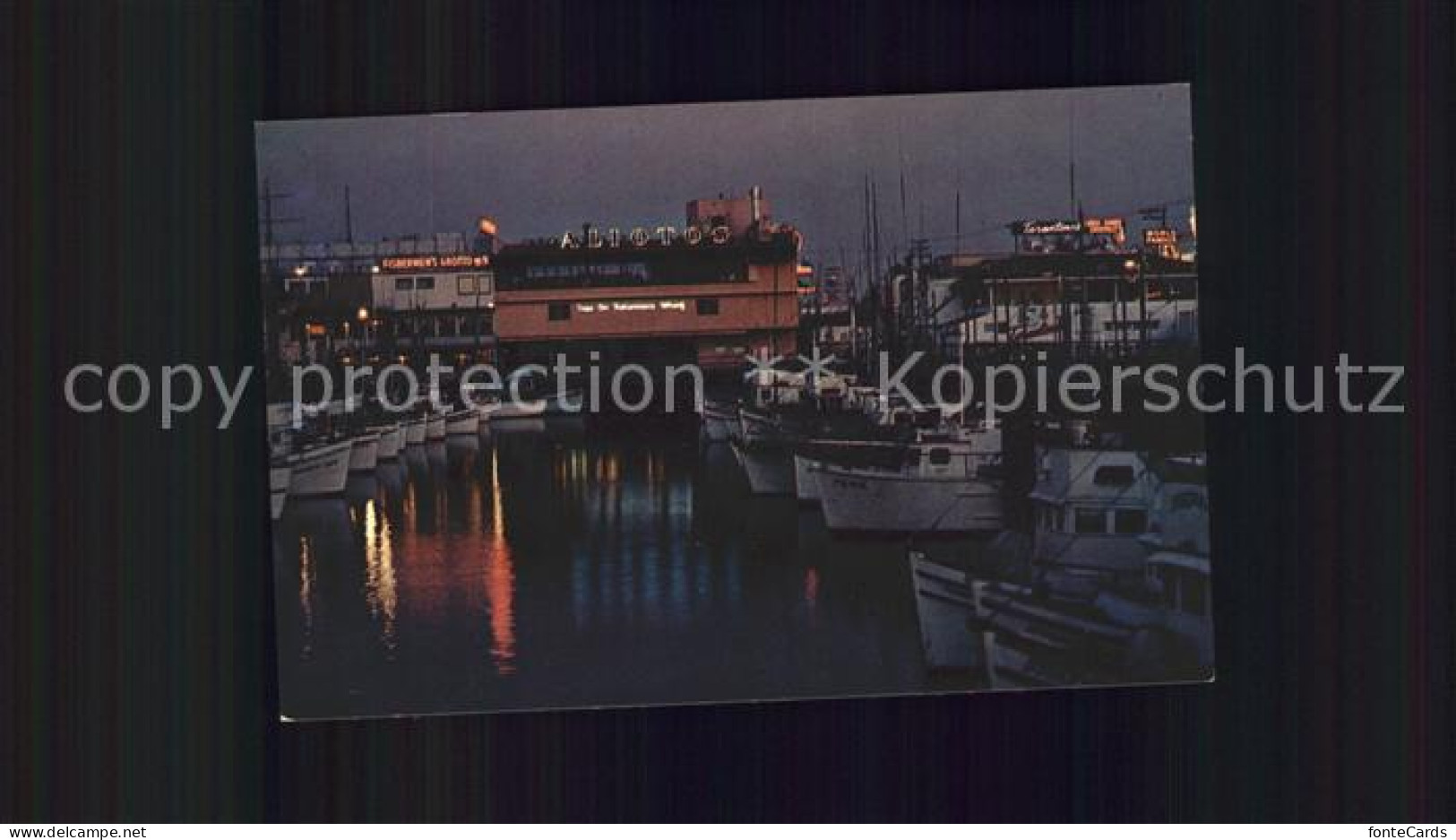 11690274 San_Francisco_California Fisherman's Wharf At Night - Other & Unclassified