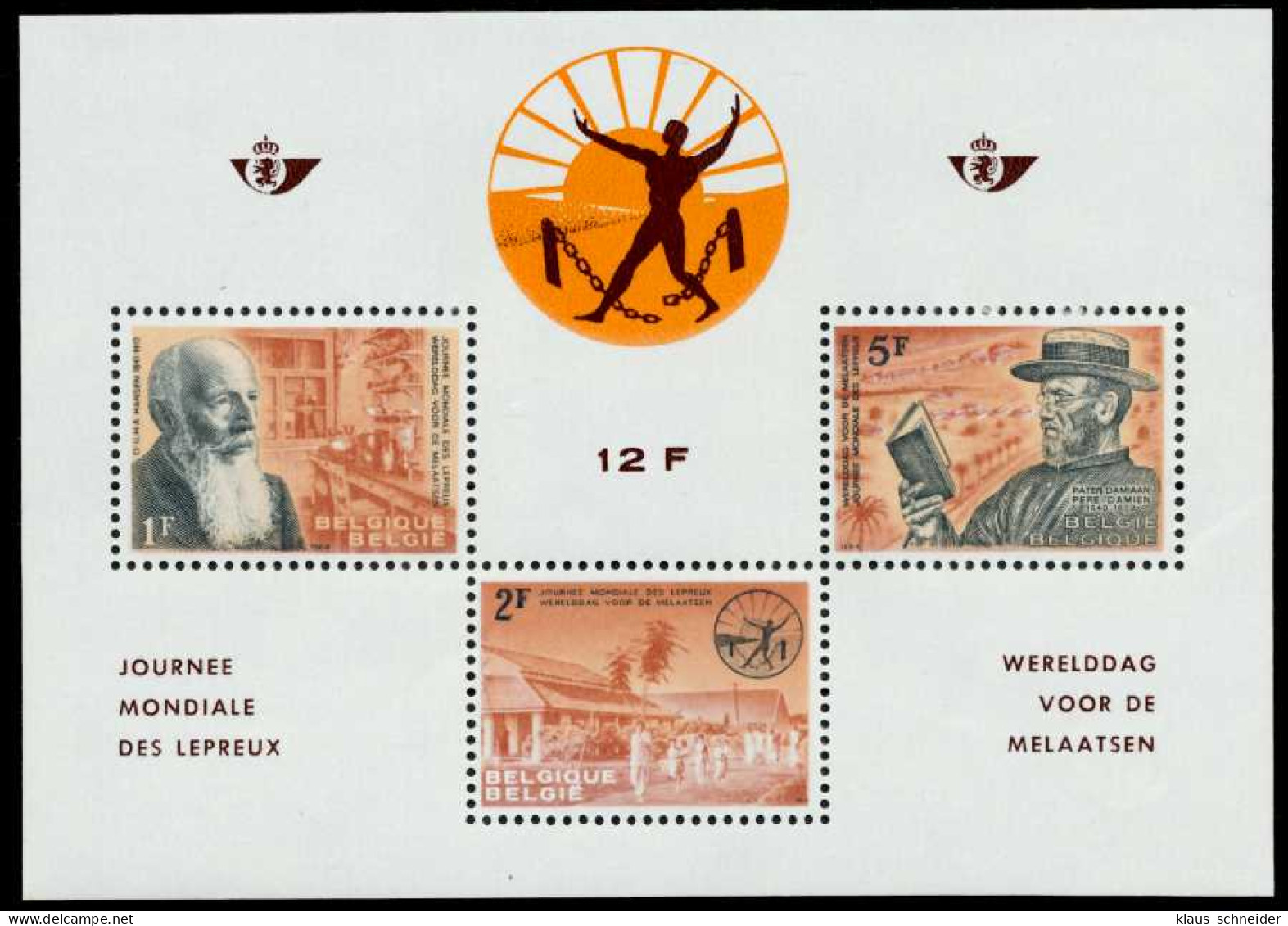 BELGIEN Block 29 Postfrisch S01980A - 1961-2001