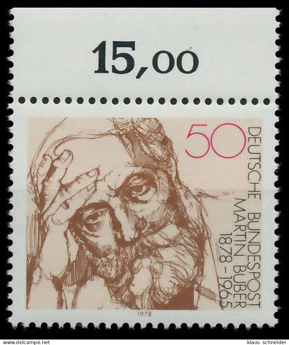 BRD 1978 Nr 962 Postfrisch ORA X8052EA - Unused Stamps