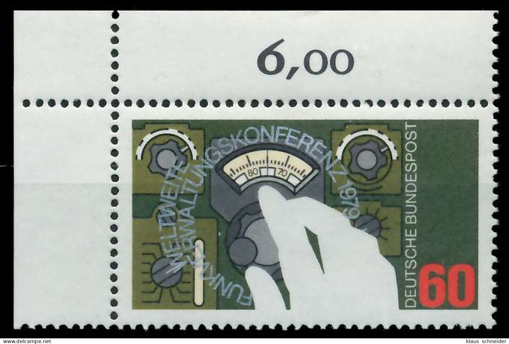 BRD BUND 1979 Nr 1015 Postfrisch ECKE-OLI X80789E - Ungebraucht