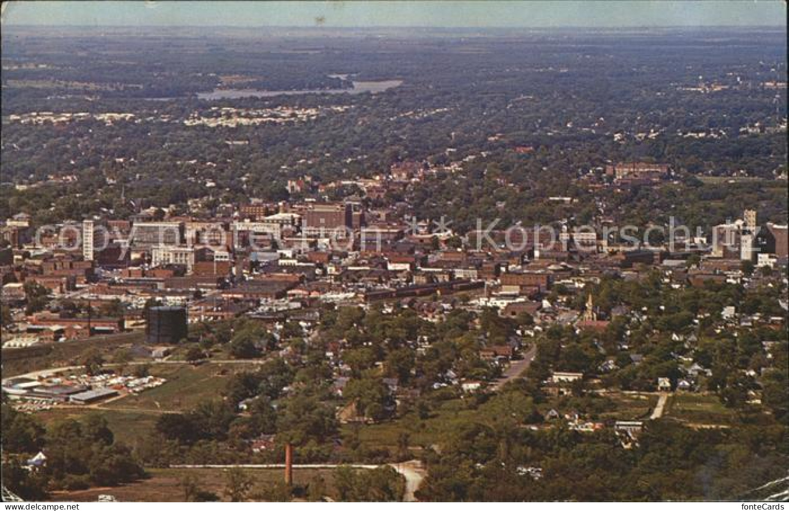 11690171 Danville_Illinois Panorama Aerial View - Autres & Non Classés