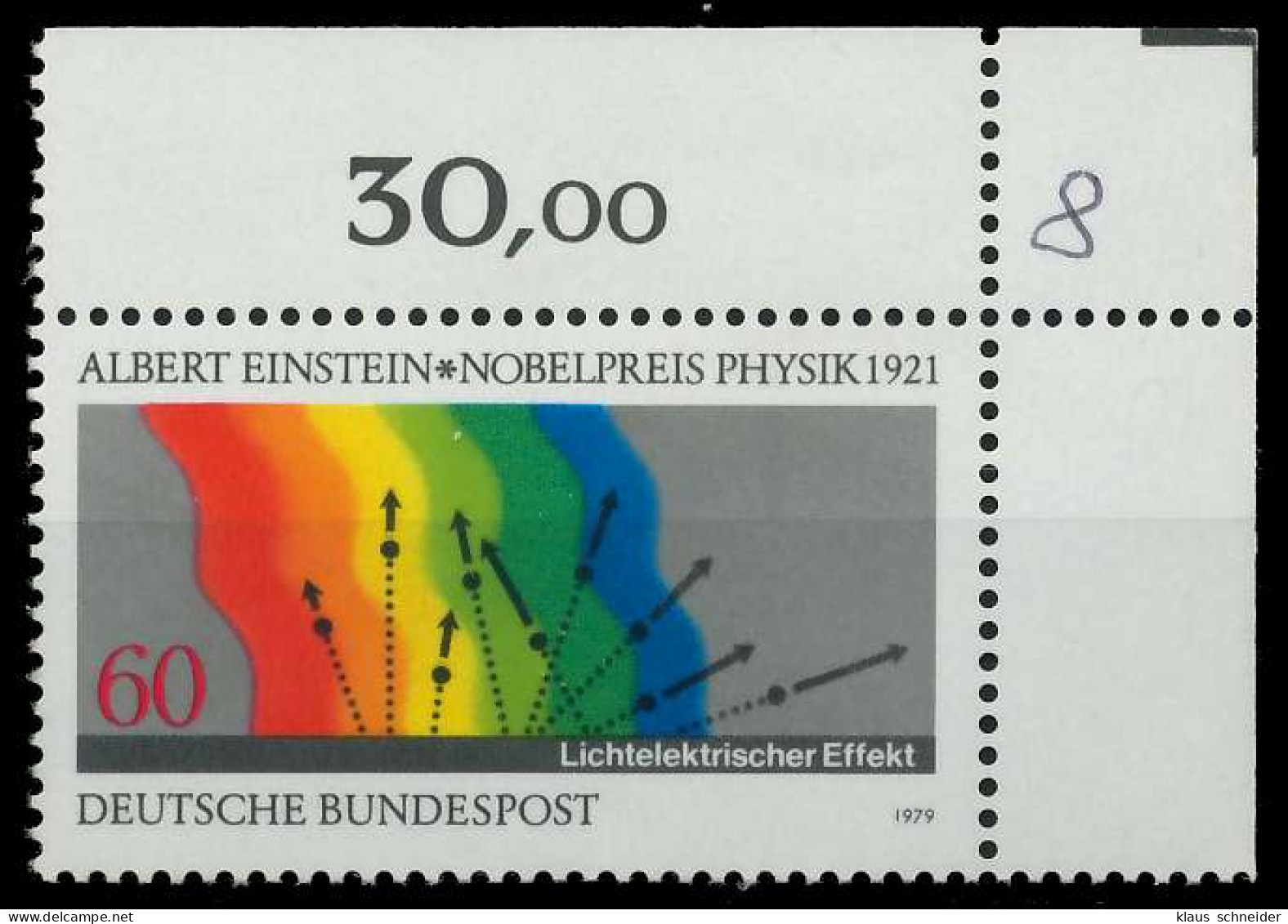 BRD 1979 Nr 1019 Postfrisch ECKE-ORE X807902 - Unused Stamps