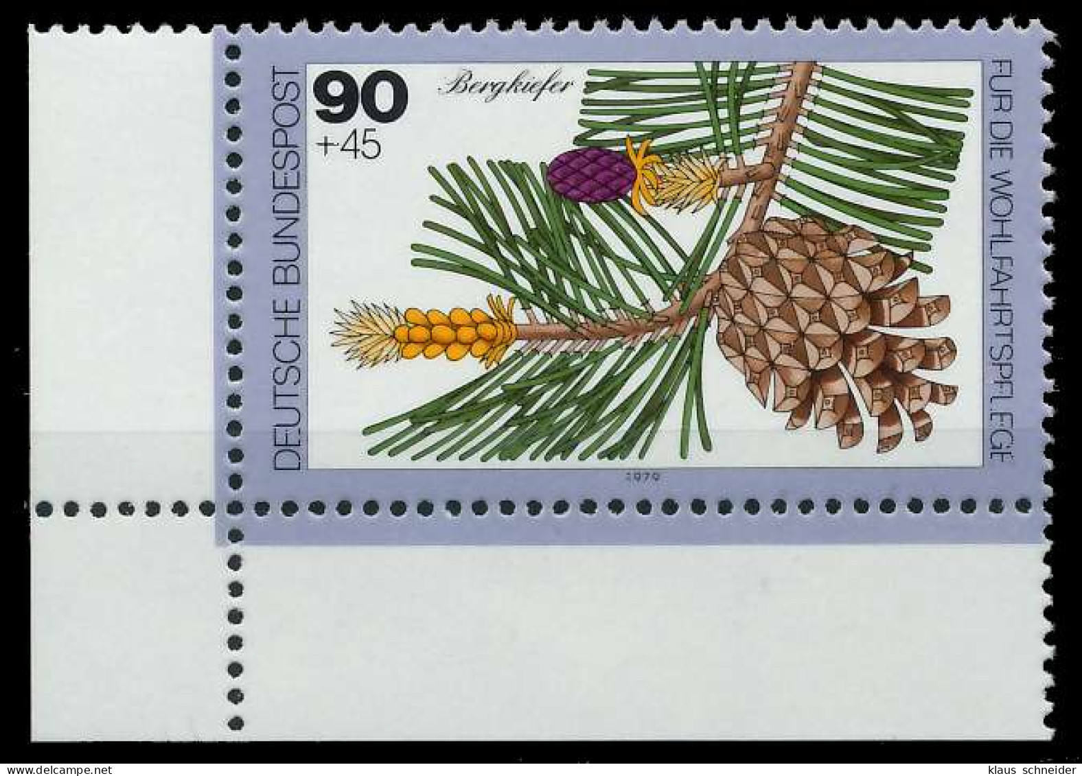 BRD 1979 Nr 1027 Postfrisch ECKE-ULI X807A3A - Unused Stamps