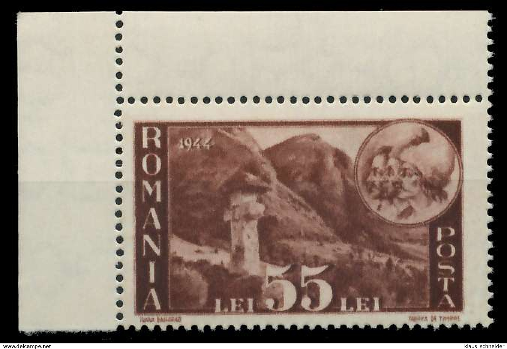 RUMÄNIEN 1945 Nr 844 Postfrisch ECKE-OLI X807BC6 - Ungebraucht