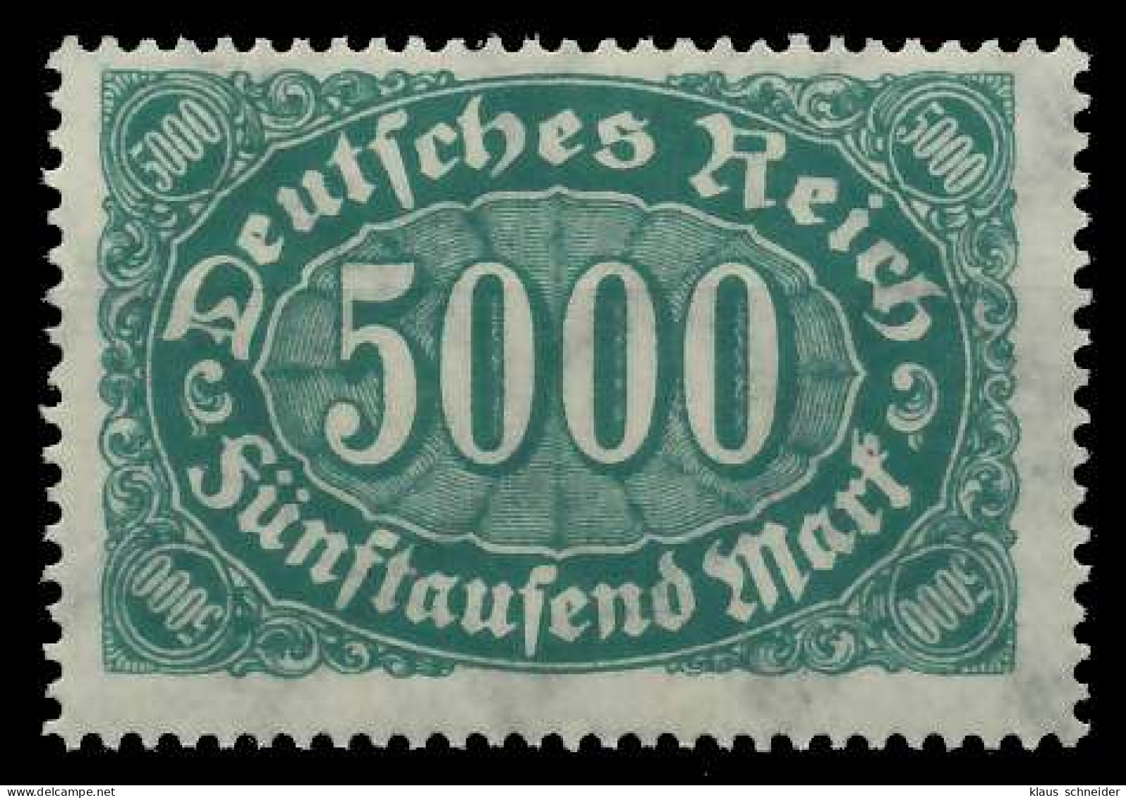 D-REICH INFLA Nr 256c Postfrisch X80996A - Unused Stamps