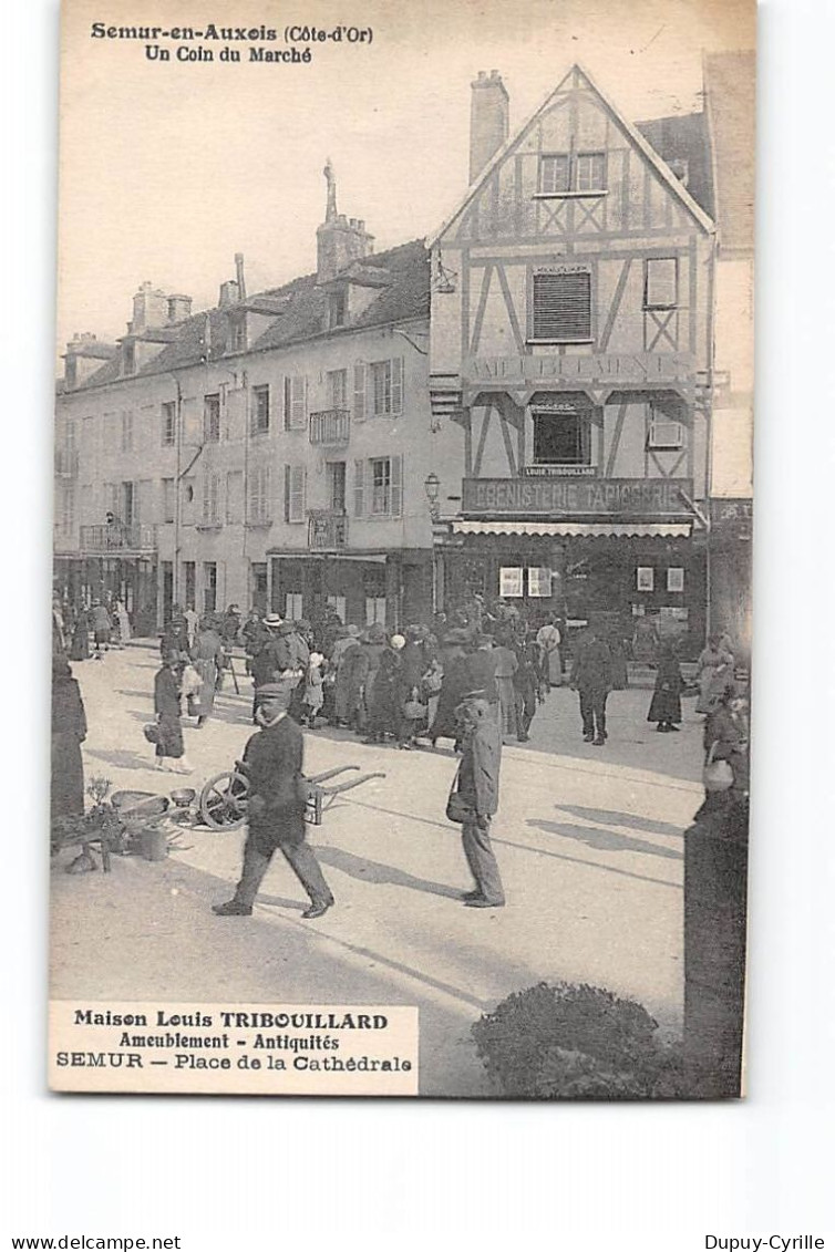 SEMUR EN AUXOIS - Un Coin Du Marché - Maison Louis Tribouillard - Très Bon état - Semur