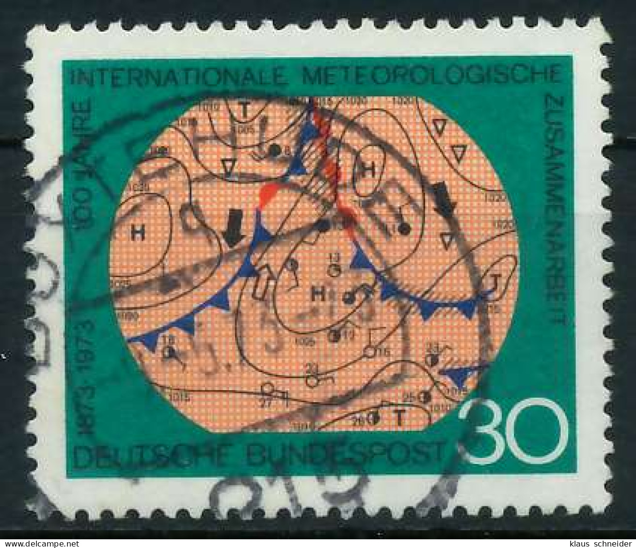 BRD 1973 Nr 760 Zentrisch Gestempelt X84F3D2 - Used Stamps