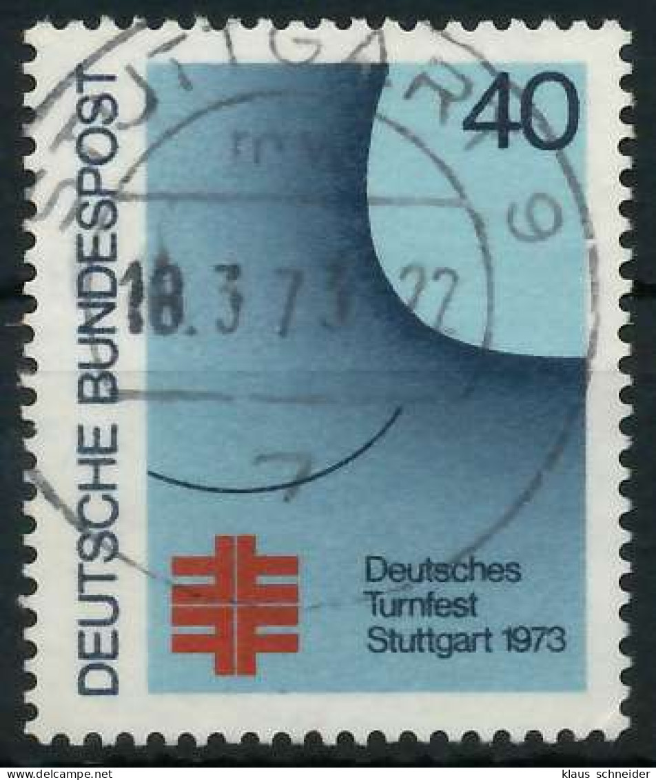 BRD 1973 Nr 763 Zentrisch Gestempelt X84F49E - Used Stamps