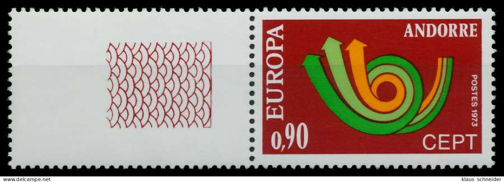 ANDORRA FRZ.-POST Nr 248 LFl Postfrisch WAAGR PAAR X04048E - Unused Stamps