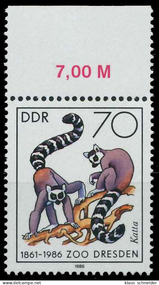 DDR 1986 Nr 3022 Postfrisch ORA X0D2696 - Ongebruikt