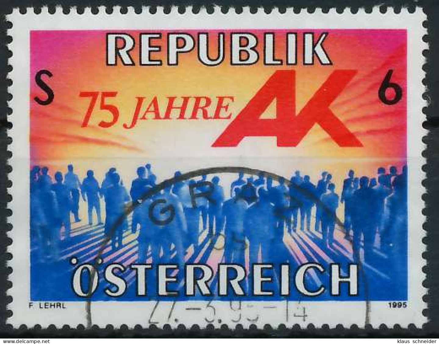 ÖSTERREICH 1995 Nr 2147 Gestempelt X2463DE - Oblitérés