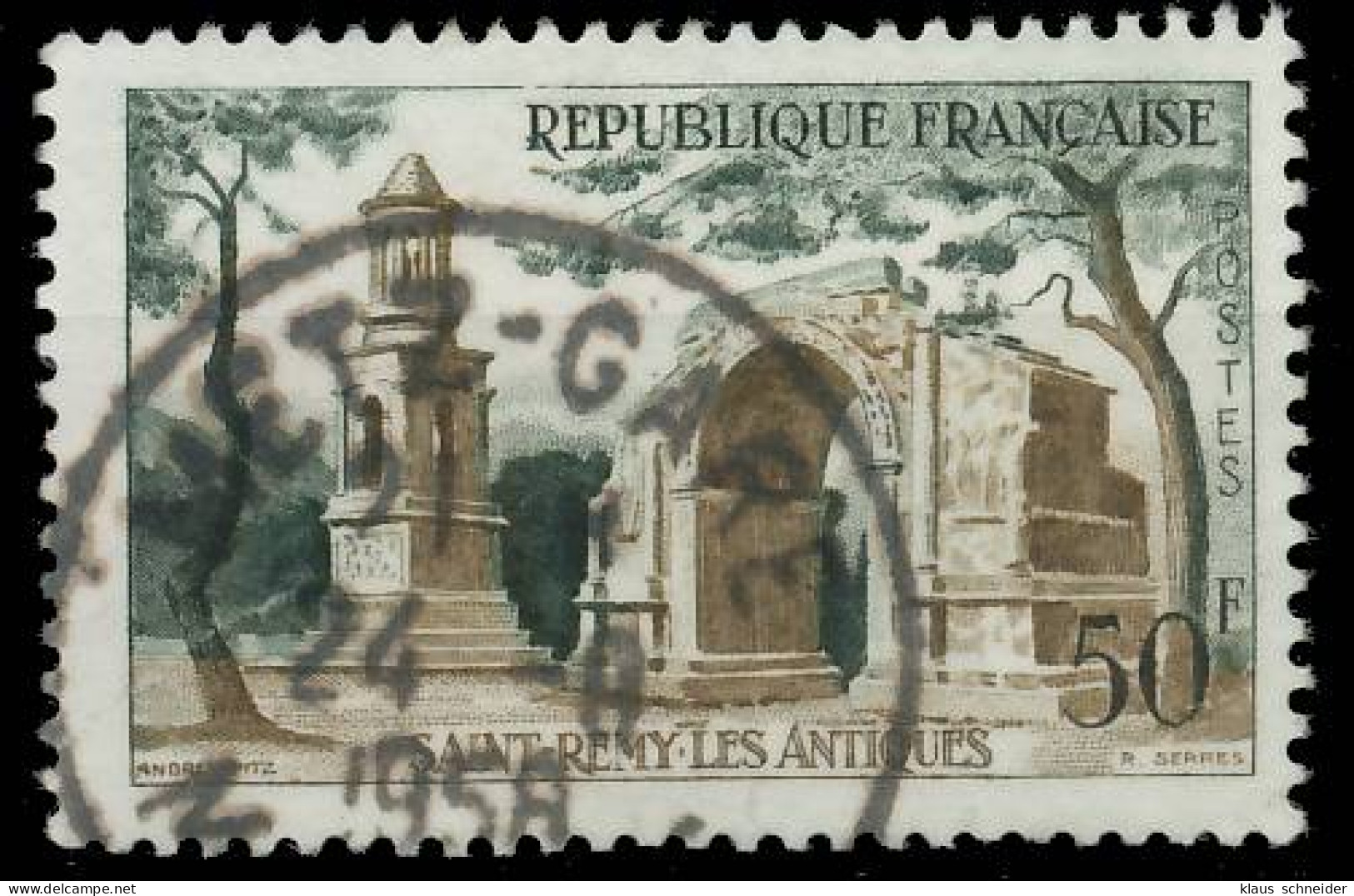 FRANKREICH 1957 Nr 1165 Gestempelt X3F9282 - Used Stamps