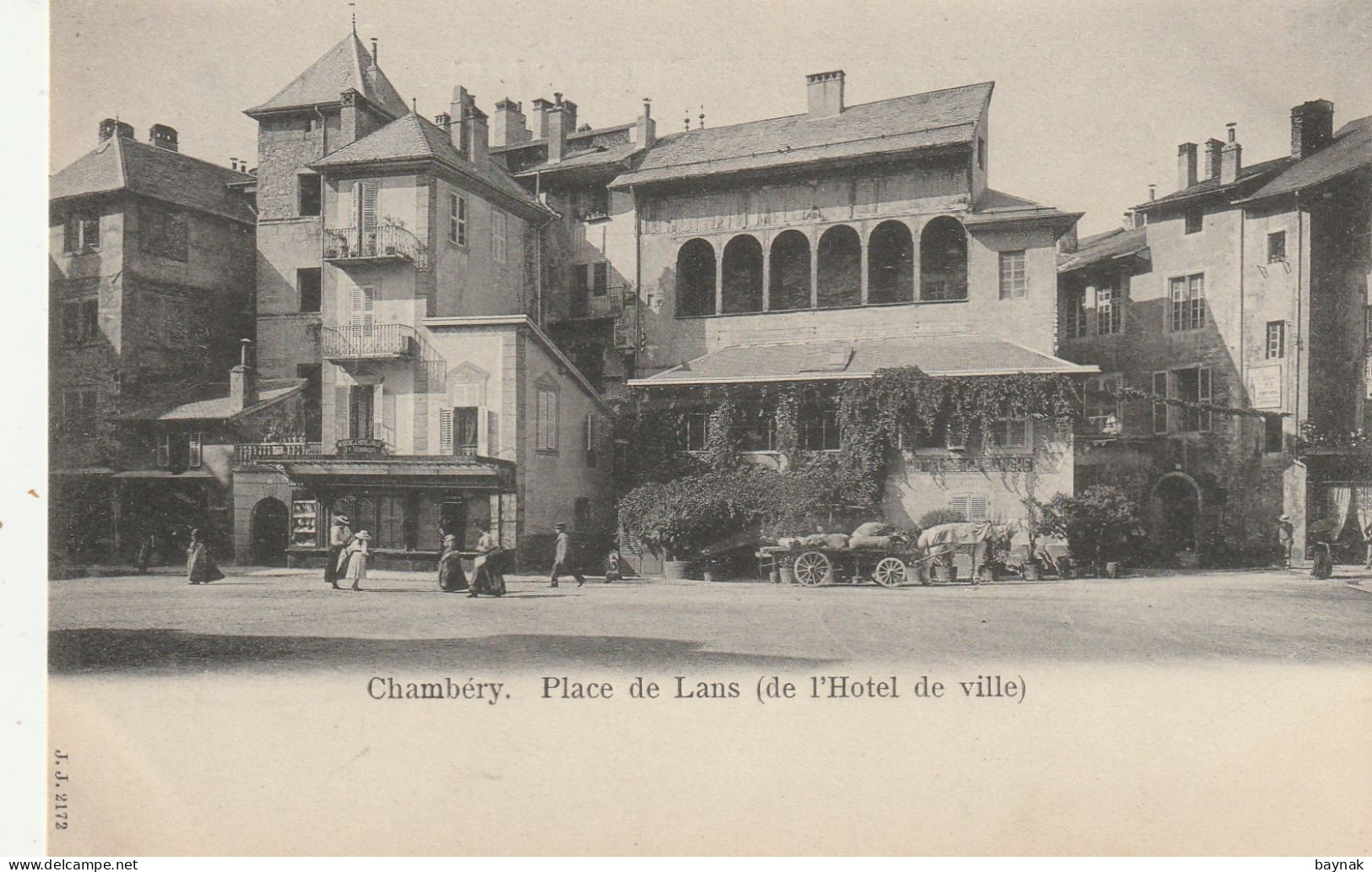 FR3134  --  CHAMBERY  --  PLACE DE LANS  ( DE L HOTEL DE VILLE ) - Chambery