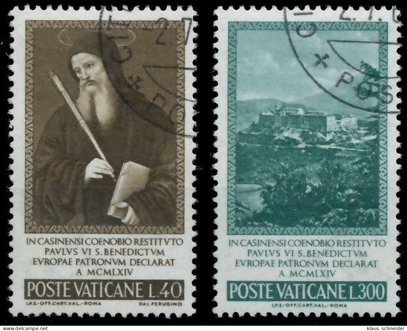 VATIKAN 1965 Nr 481-482 Gestempelt X5E4C4E - Used Stamps