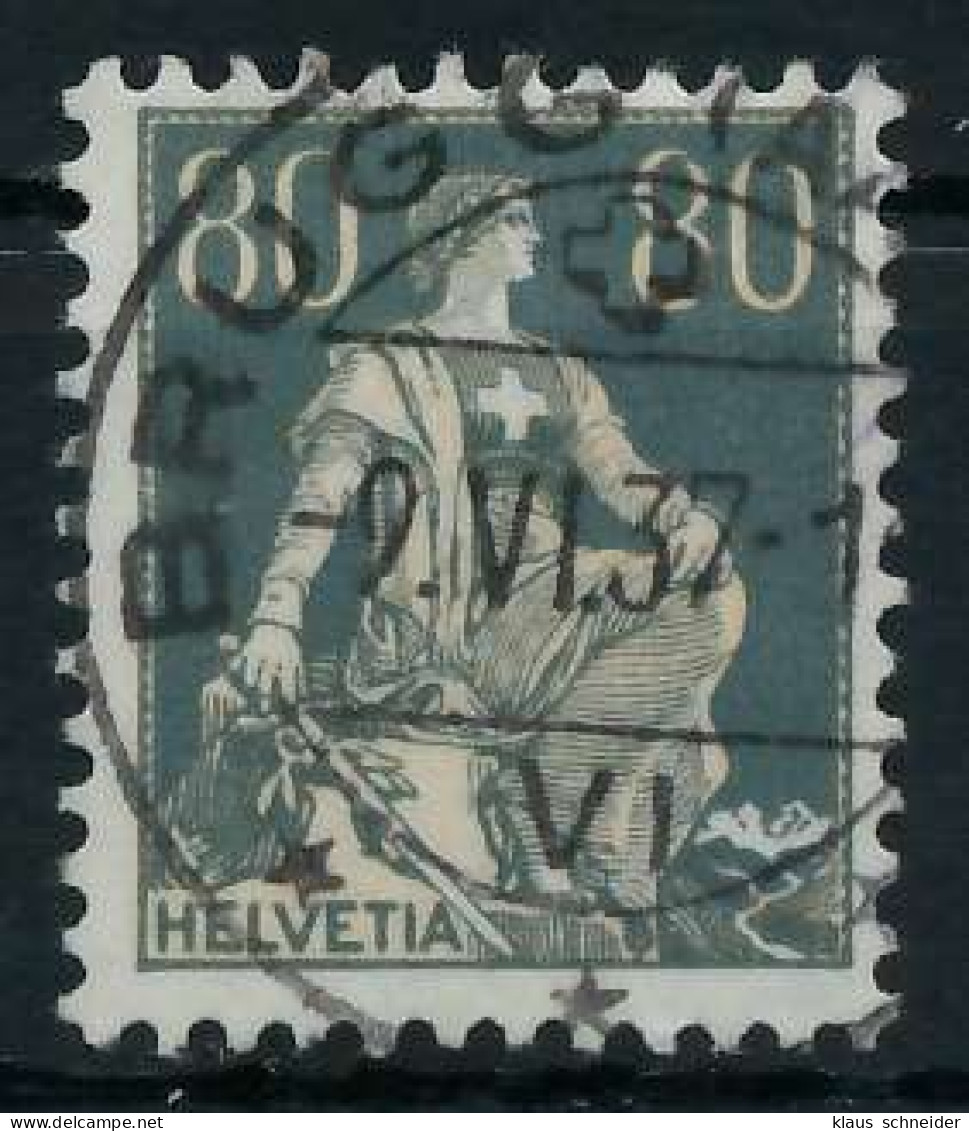 SCHWEIZ 1917 Nr 141z Zentrisch Gestempelt X6C2D1E - Used Stamps