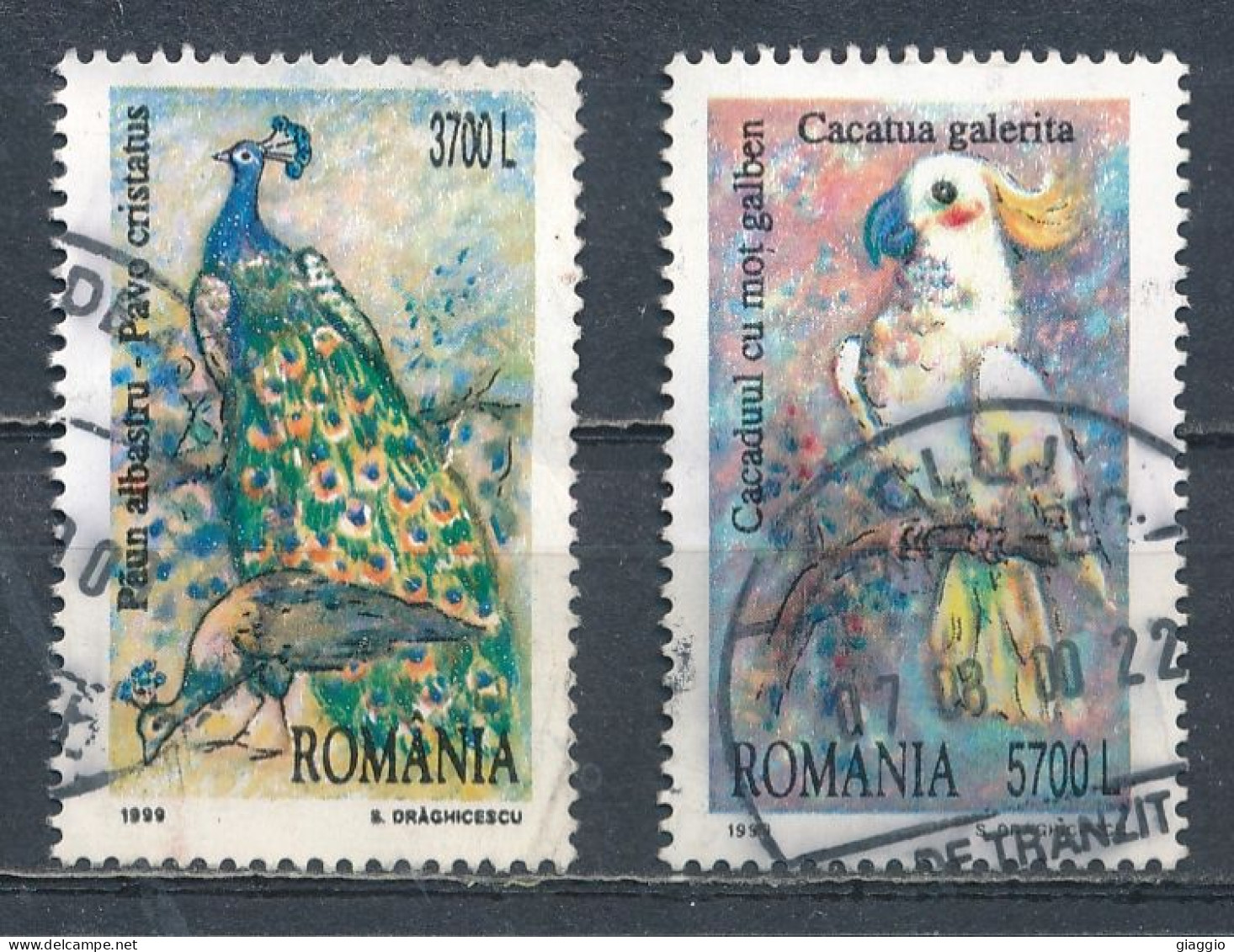 °°° ROMANIA - Y&T N° 4538/39 - 1999 °°° - Usado