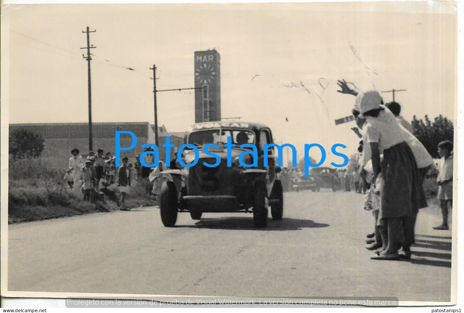 228258 ARGENTINA SALTA LOGULO AUTOMOBILE CAR RACE AUTO DE CARRERA 17.5 X 11.5 CM PHOTO NO POSTAL POSTCARD - Andere & Zonder Classificatie