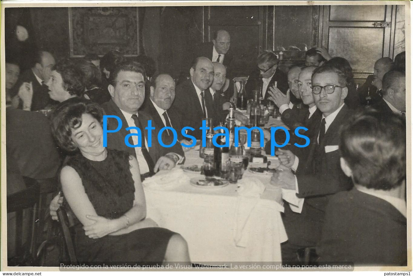 228263 ARTIST ORQUESTA FILARMONICA MAESTRO SMETACEK YEAR 1965 17.5 X 11.5 CM PHOTO NO POSTAL POSTCARD - Artistes