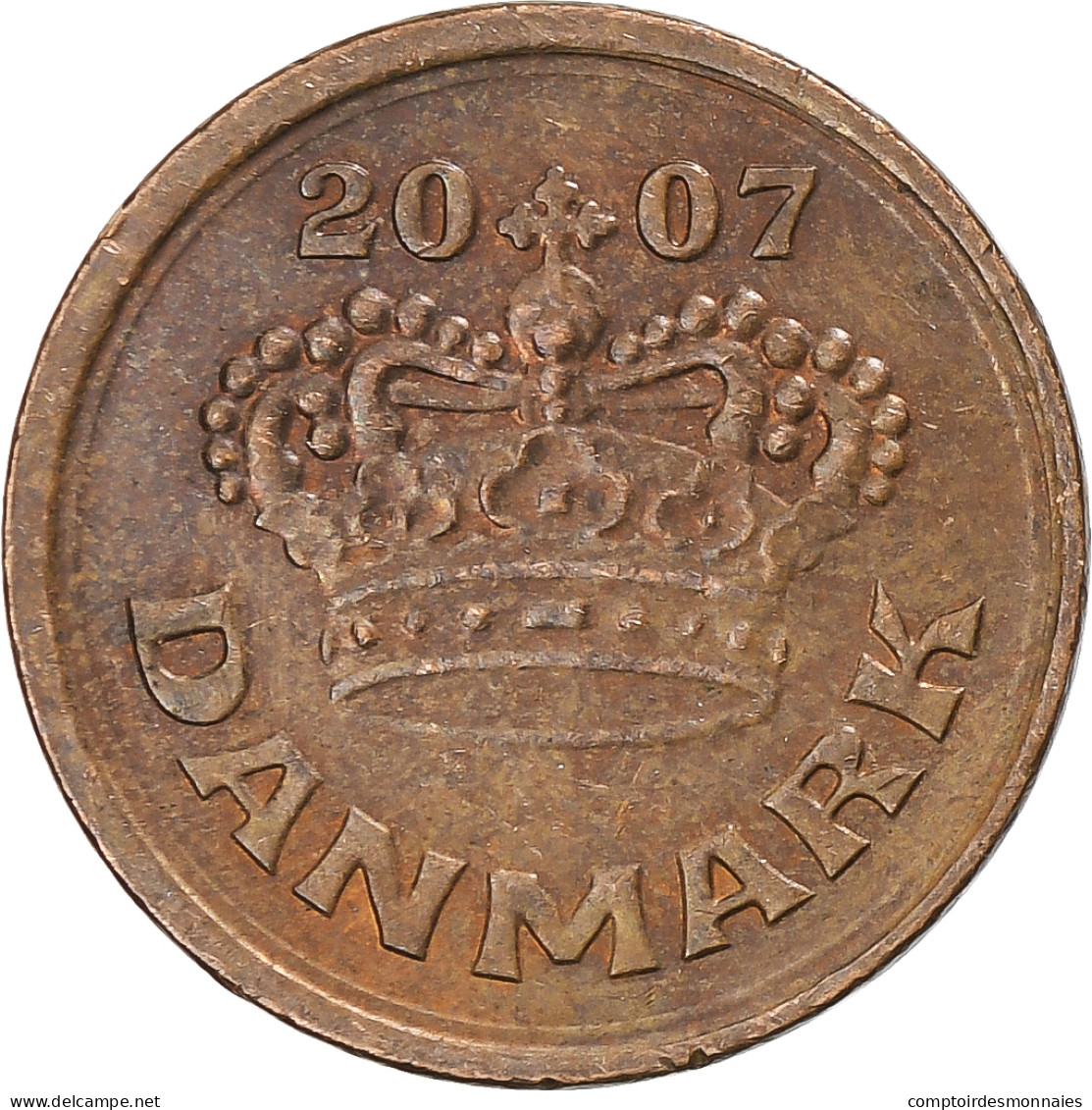 Danemark, 25 Öre, 2007 - Danimarca